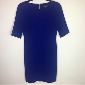 Tahari ASL Royal Blue Sheath Career Dress